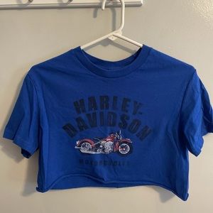 Harley Davidson crop top